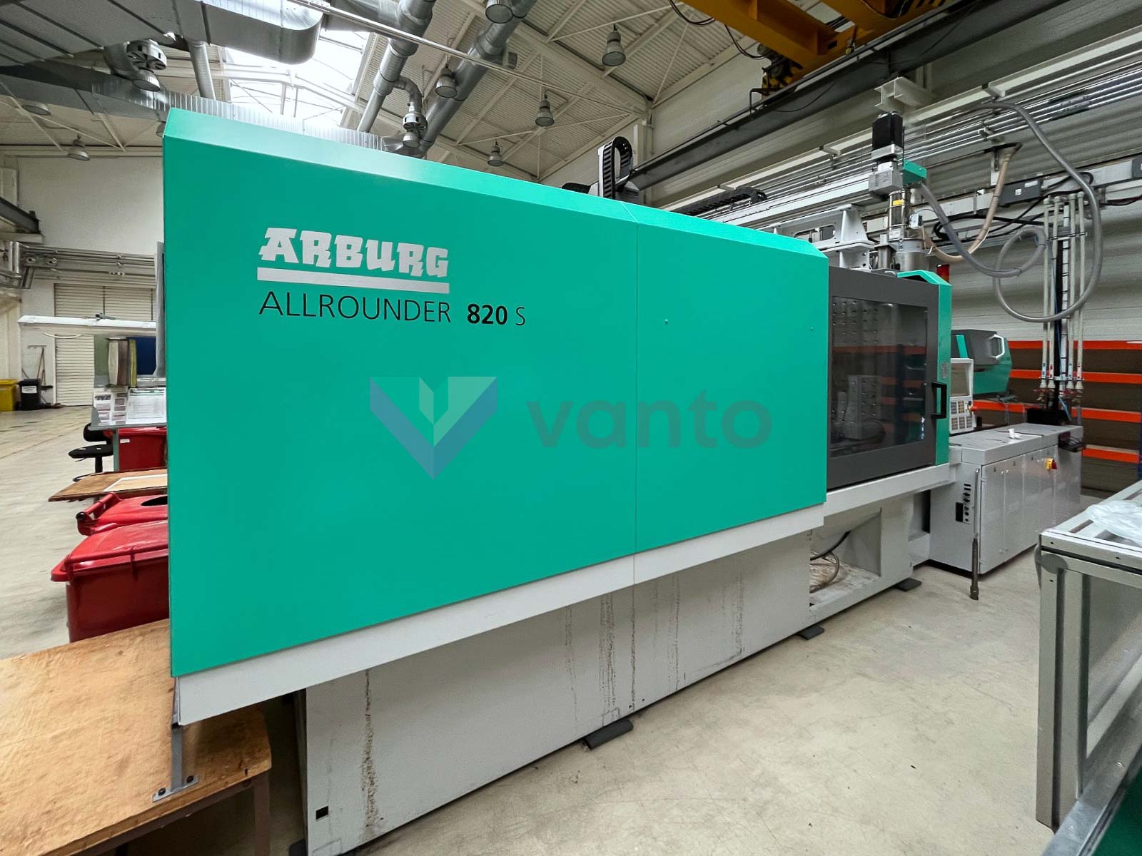 ARBURG 820 S ALLROUND 4000 - 800 450t injection molding machine (2021) id10770